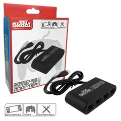 Old Skool GAMECUBE CONTROLLER ADAPTER FOR SWITCH (ALSO WII U / PC)